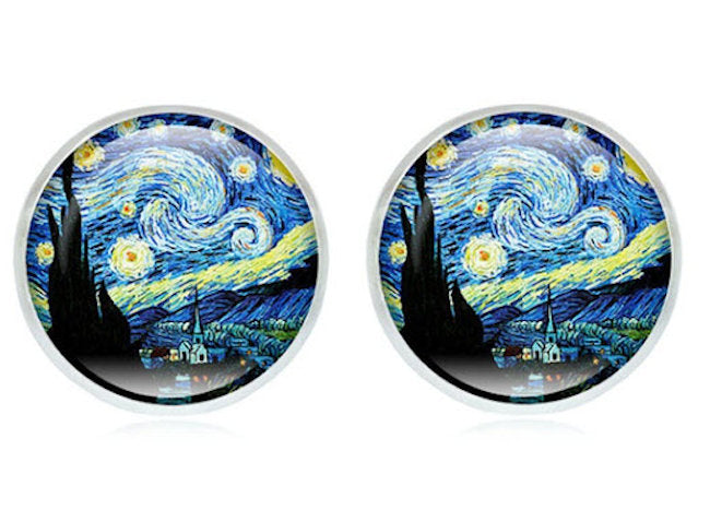 Van Gogh's Starry Night Earrings