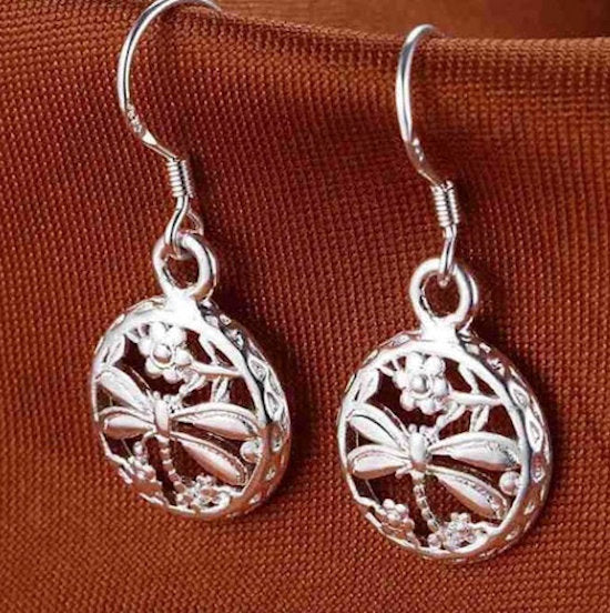 earrings dragonfly