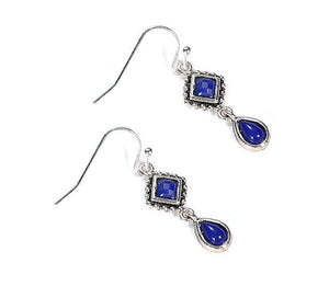 earrings blue