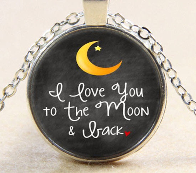 I Love You To The Moon and Back Necklace