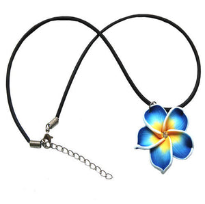 Clay Flower Necklace 