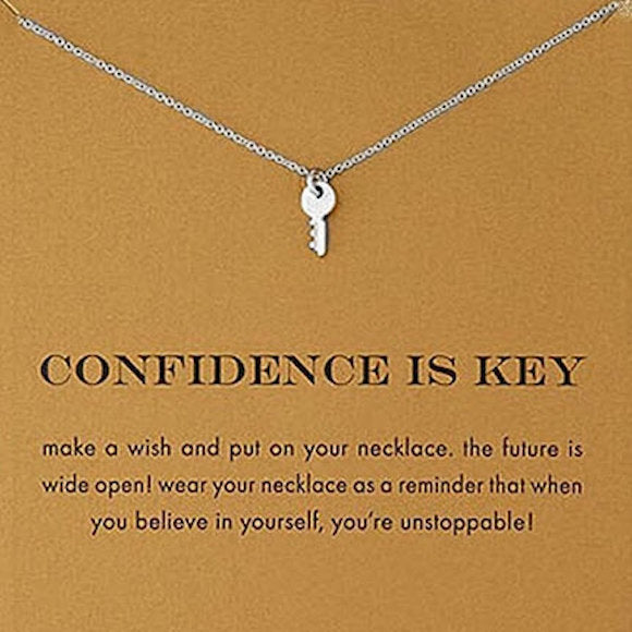 necklace confidence is key