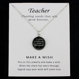 necklace teacher touch future