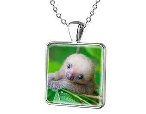 necklace baby sloth
