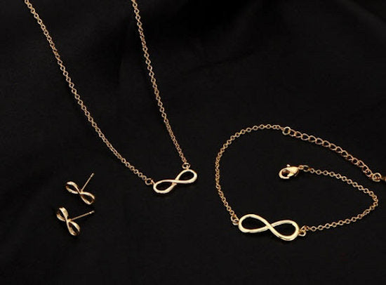 jewelry set infinity