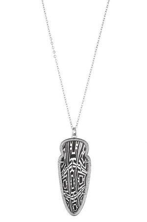 Jilzarah necklace black and white