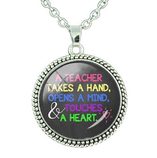necklace teacher a teacher