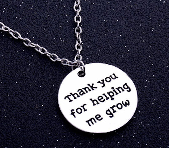 necklace teacher grow
