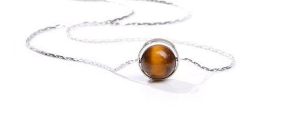 Tiger Eye Bead Necklace