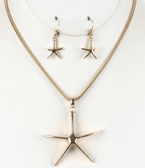 jewelry set starfish