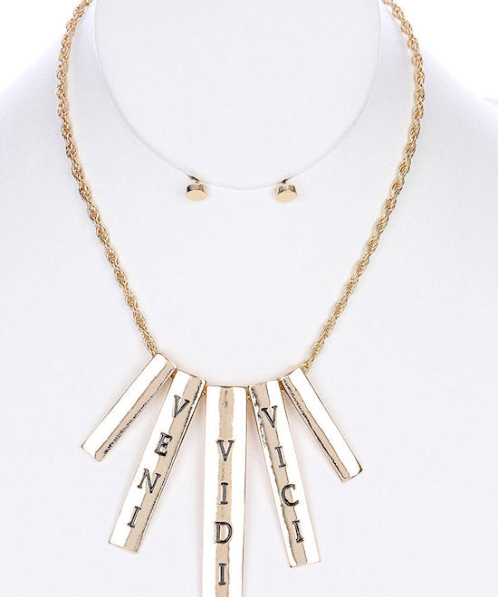 necklace earring set 