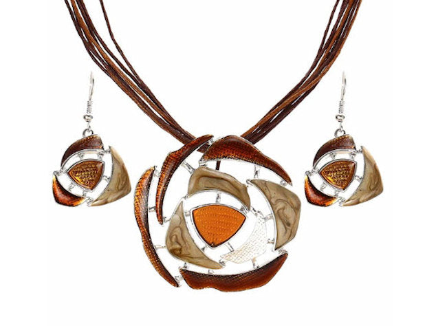 Pendant and Matching Earring Set