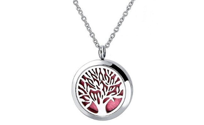Aroma Therapy Tree of Life Necklace