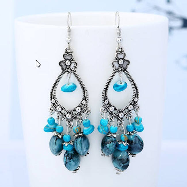 earrings vintage boho