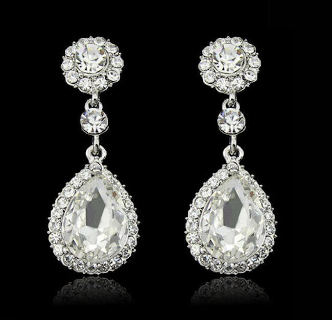 Vintage Water Drop Earrings