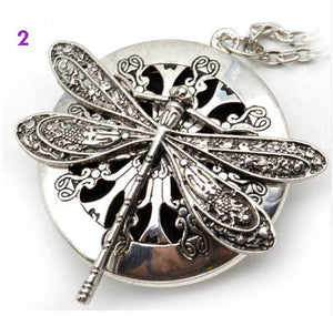 Dragonfly Aromatherapy  Pendant Necklace