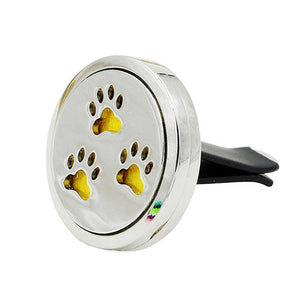 Car Air Freshener Vent Scent Diffuser Stainless Paws Disign