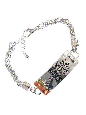 Tree of life chain bracelet