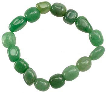 Green Aventurive Gemstone Bracelet