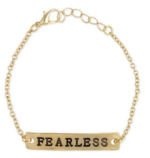 Fearless Bar Bracelet