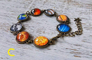 Planets on a bracelet
