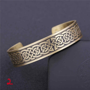 Antiqued Bronze Melide Knotwork Bracelet