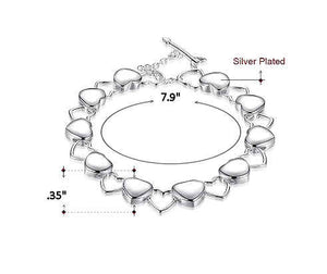 measurements of heart bracelet