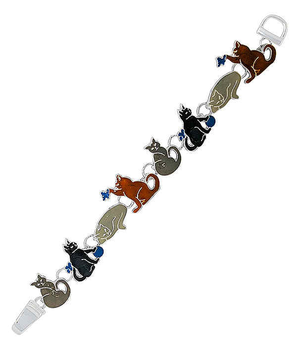 Cats At Play Bracelet