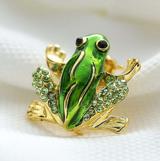 Frog Brooch