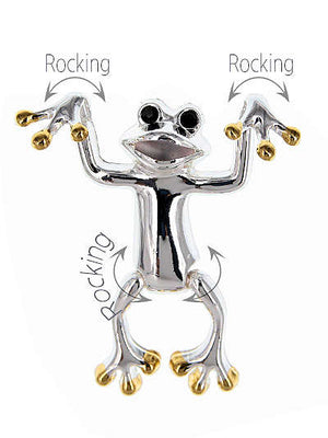 Movable Frog Pendant