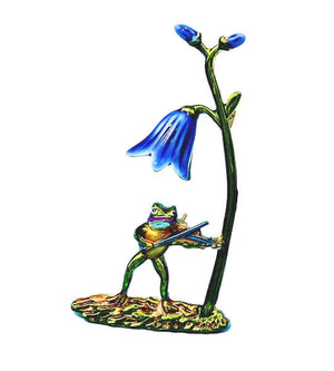Frog playing Violin