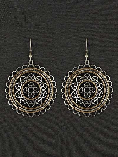 Filigree Metal earrings