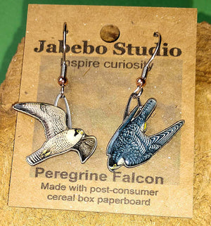 Peregrine Falcon Earrings