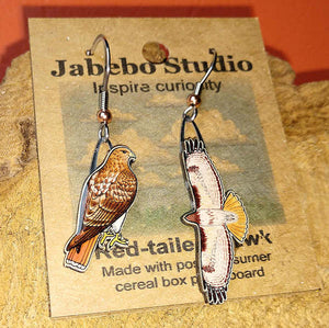 Red-tailed Hawk Earrings