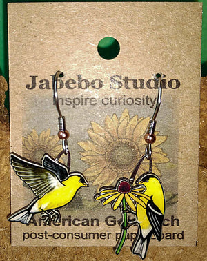 American Goldfinch Earrings