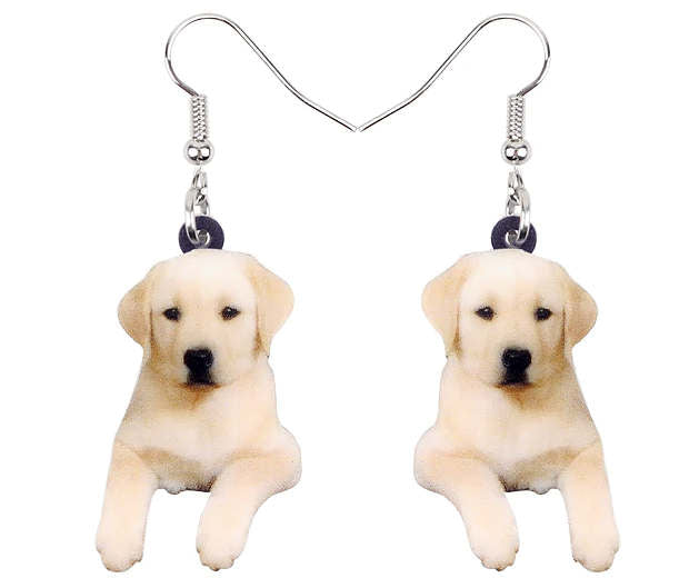 Labrador Retriever Puppy Earrings