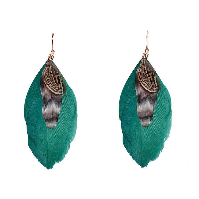 Feather Earrings