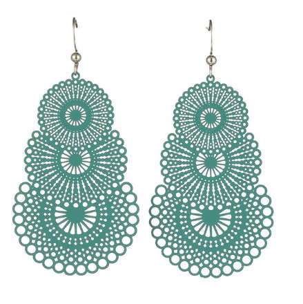 Olive Green Lightweight Earrings