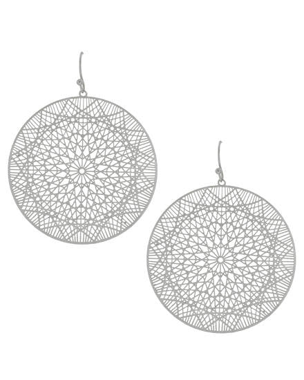 Round Filagree Earrings
