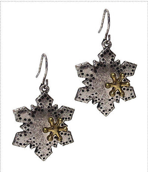 Chico Style Snow Flake Earrings