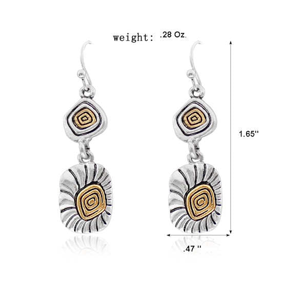 Earrings with spirals Very Unusual