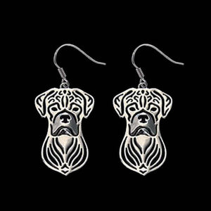 Boxer Dog Earrings