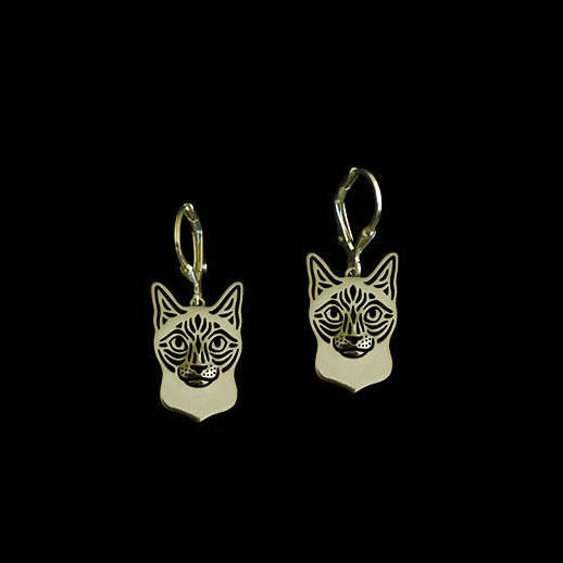 Siamese Cat Earrings