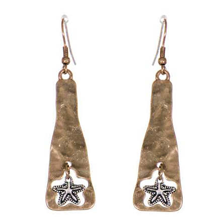 Starfish Dangling Earrings 