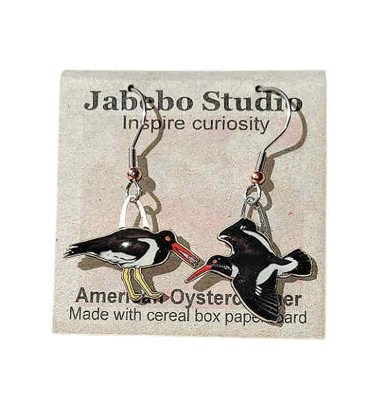 American Oystercatcher Earrings