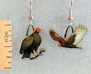 Turkey Vulture  Earrings