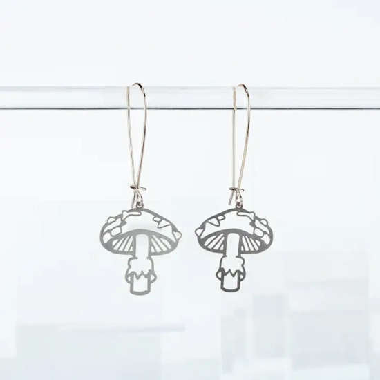 Mushroom Earrings