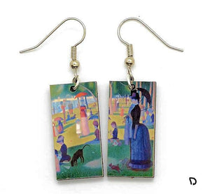 Sunday Afternoon by Seurat Earrings