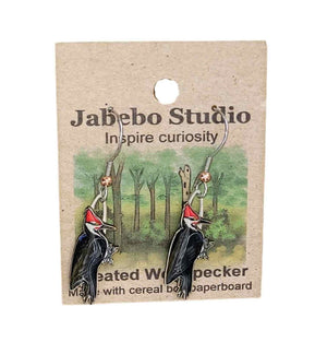 Jabebo Woodpecker Earrings