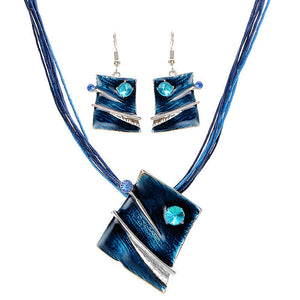 Celestial Look Necklace and Earring Set